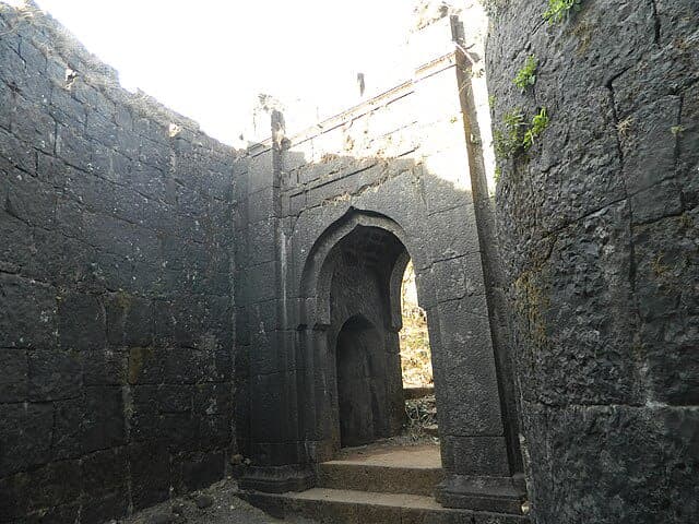 Torna Fort gate — the first military conquest of Shivaji Maharaj