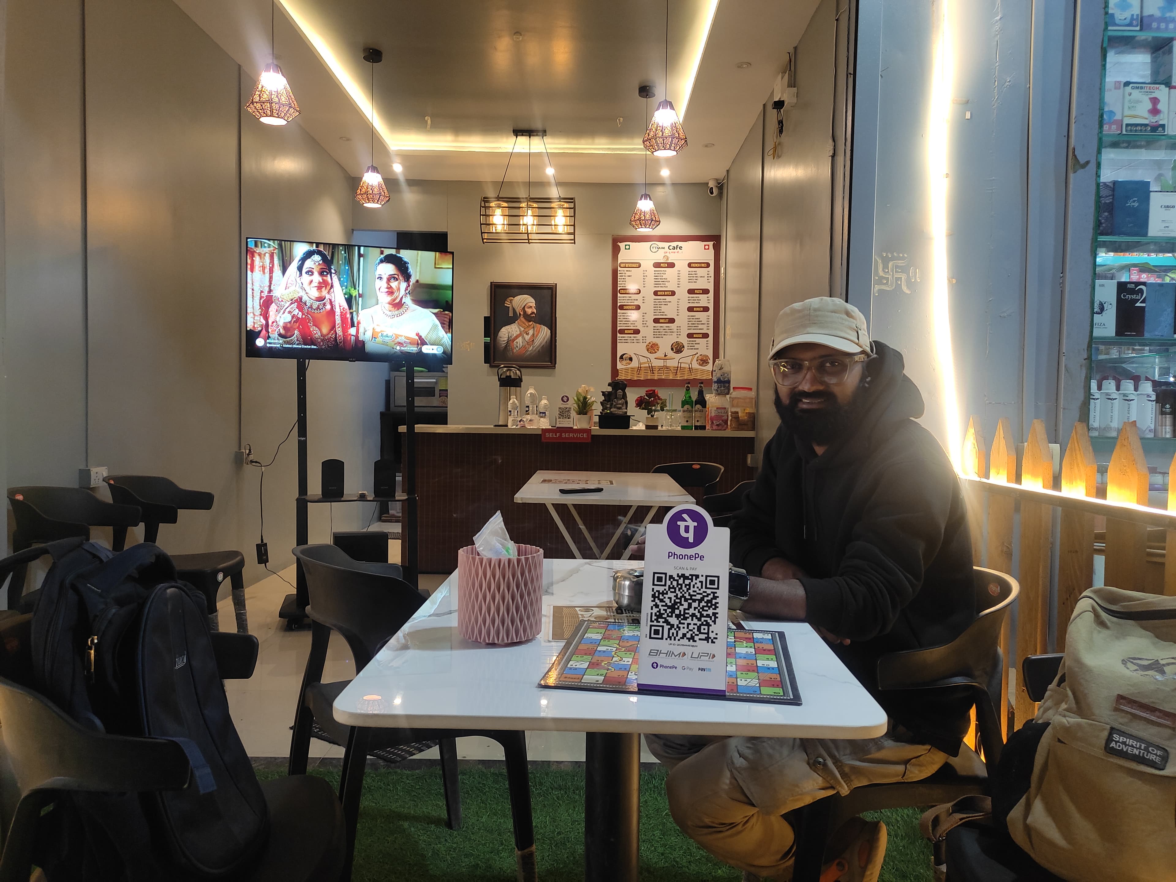 Cool vibe and live IPL match screening at TTMM Cafe Phase 1 Hinjewadi